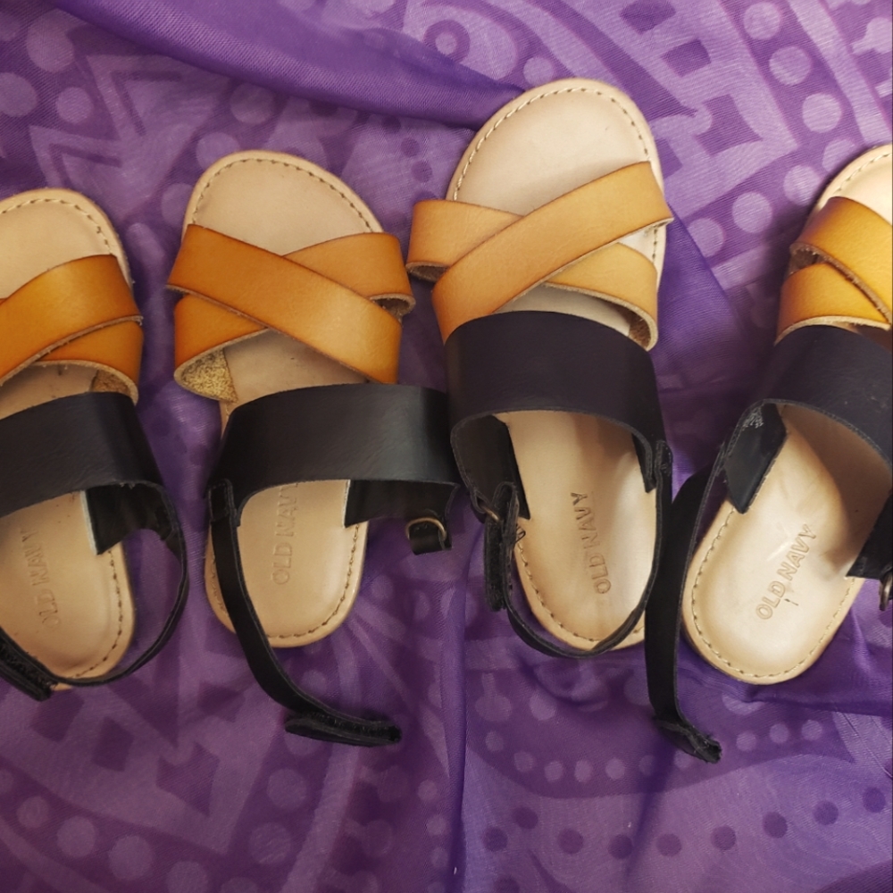 Toddler Sandals: sz 7 & 10